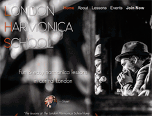 Tablet Screenshot of london-harmonica-school.com